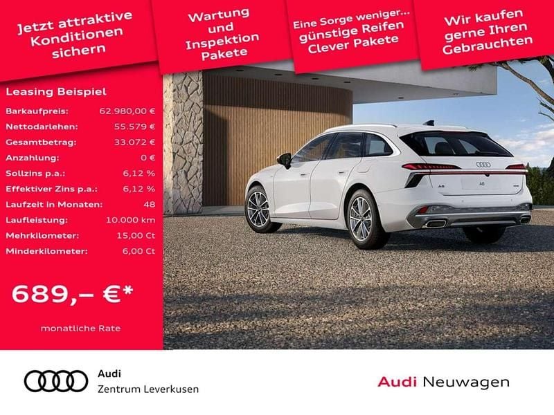 Novo Audi A6 Performance 299 HP (219 kW) 2025 Branco Carrinha
