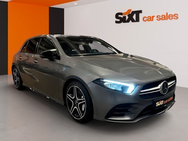 Grau Gebraucht 2022 Mercedes A35 AMG AMG Limousine | 37.330 € (Superpreis) - Bild 1/4