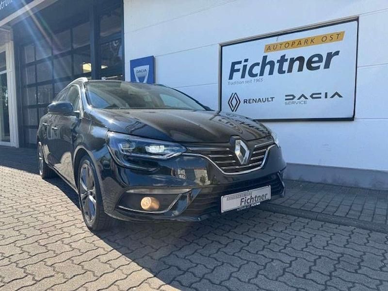 Black pearl schwarz Gebraucht 2017 Renault Mégane GrandTour Symphony Kombi | 12.990 € (Etwas zu teuer) - Bild 1/4