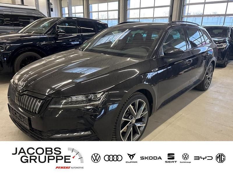 Gebraucht Skoda Superb SportLine 218 PS (160 kW) 2023 Schwarz Kombi