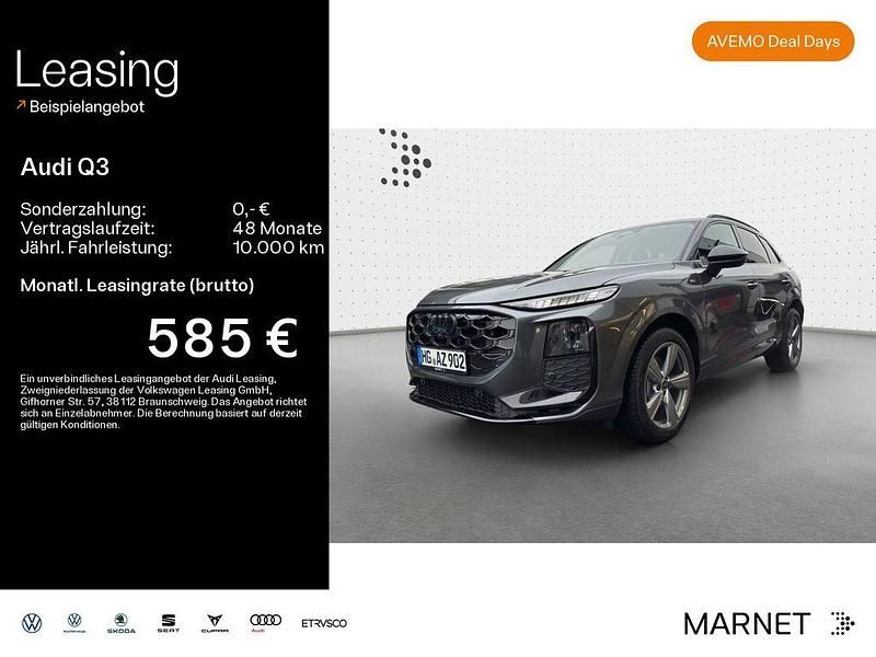 Gebraucht Audi Q3 S-Line 150 PS (110 kW) 2025 Daytonagrau perleffekt SUV