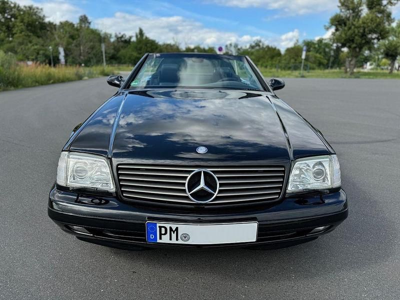 Gebraucht Mercedes SL320 AMG 224 PS (164 kW) 2000 Schwarz Cabrio
