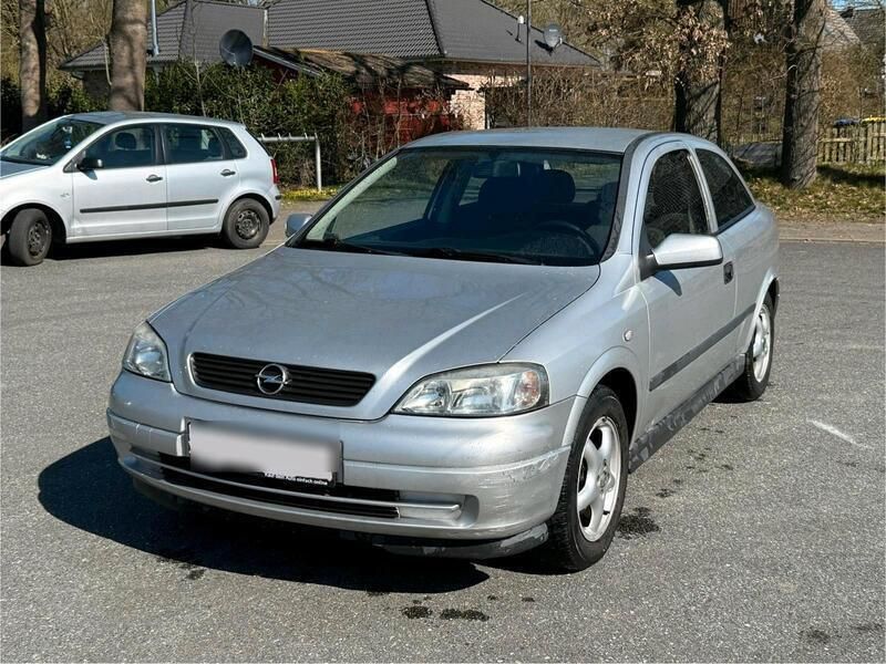 Grau Gebraucht 2003 Opel Astra Coupé | 950 € (Guter Preis) - Bild 1/4