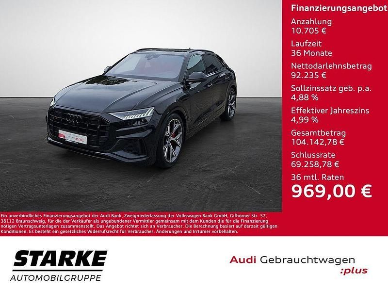 Schwarz Gebraucht 2023 Audi SQ8 Advanced SUV | 102.940 € - Bild 1/4