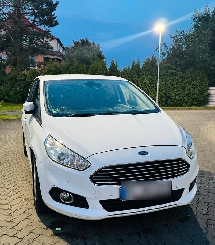 Gebraucht Ford S-MAX S 190 PS (139 kW) 2016 Weiß Van / Kleinbus