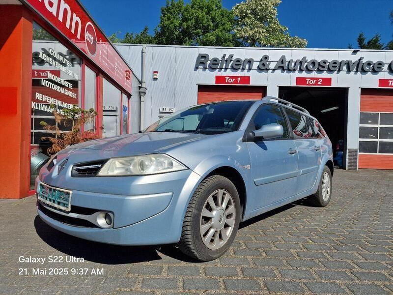 Blau Gebraucht 2008 Renault Mégane GrandTour Exception Kombi | 999 € (Superpreis) - Bild 1/4