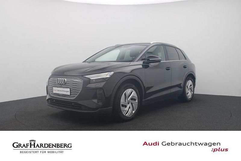 Mythosschwarz metallic Gebraucht 2023 Audi Q4 e-tron Advanced SUV | 30.880 € (Guter Preis) - Bild 1/4