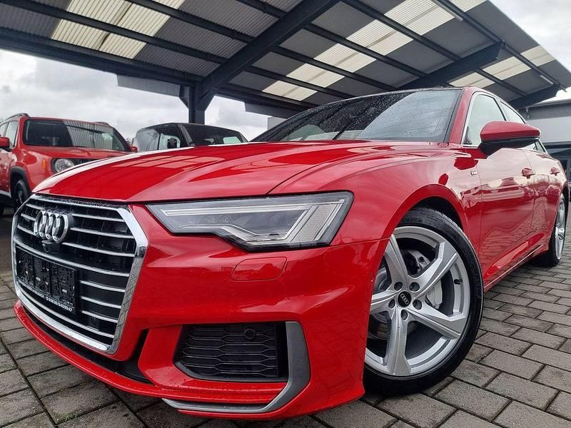 Gebraucht Audi A6 S-Line 245 PS (180 kW) 2021 Rot Limousine