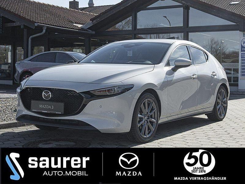 Neu Mazda 3 Exclusive-Line 140 PS (102 kW) 2025 Weiß Limousine