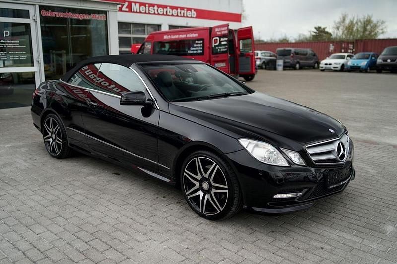 Gebraucht Mercedes E350 306 PS (225 kW) 2013 Obsidianschwarz  metalliclack Cabrio