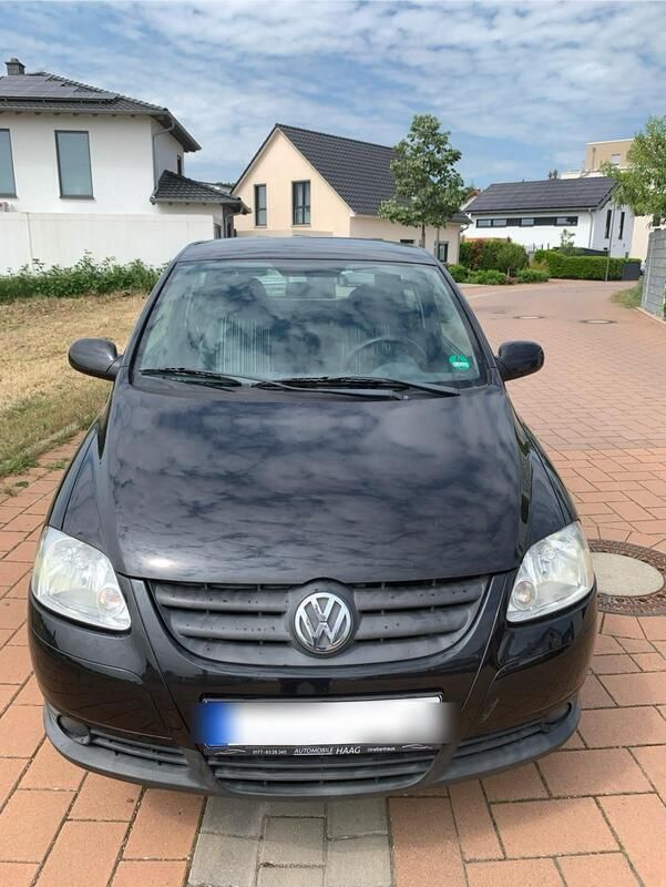 Schwarz Gebraucht 2007 VW Fox Kleinwagen | 600 € (Superpreis) - Bild 1/4