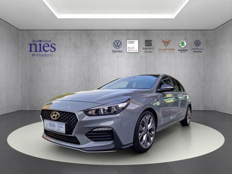 Shadow grey Gebraucht 2020 Hyundai i30 N Line Limousine | 17.990 € (Fairer Preis) - Bild 1/4
