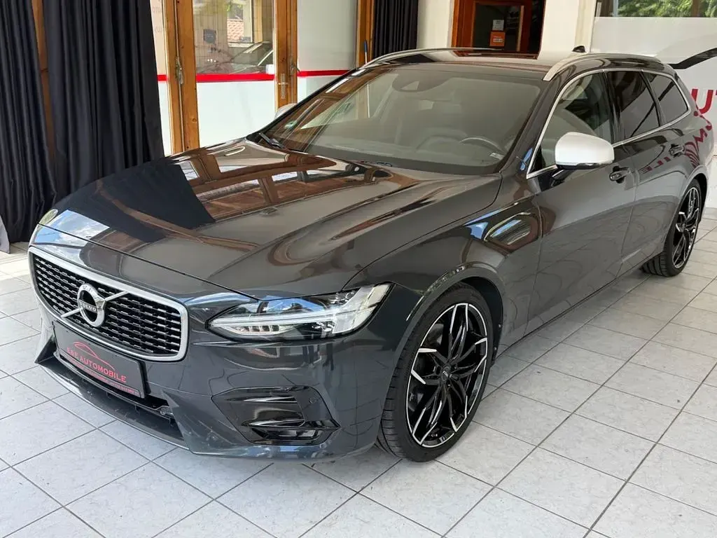 Gebraucht Volvo V90 R-Design 235 PS (172 kW) 2017 Grau Kombi