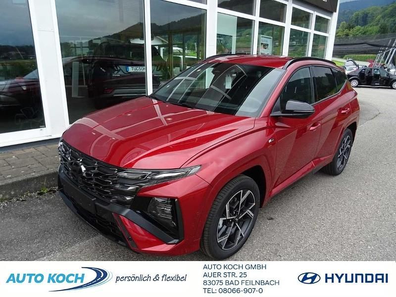 Ultimate red / met) (rot Neu 2025 Hyundai Tucson N Line SUV | 43.690 € (Teuer) - Bild 1/4