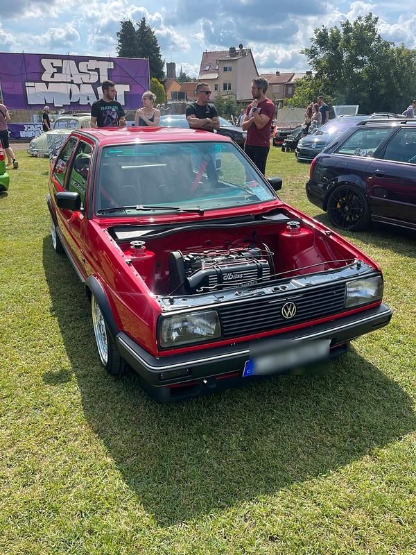 Rot Gebraucht 1990 VW Jetta Coupé | 16.500 € - Bild 1/4