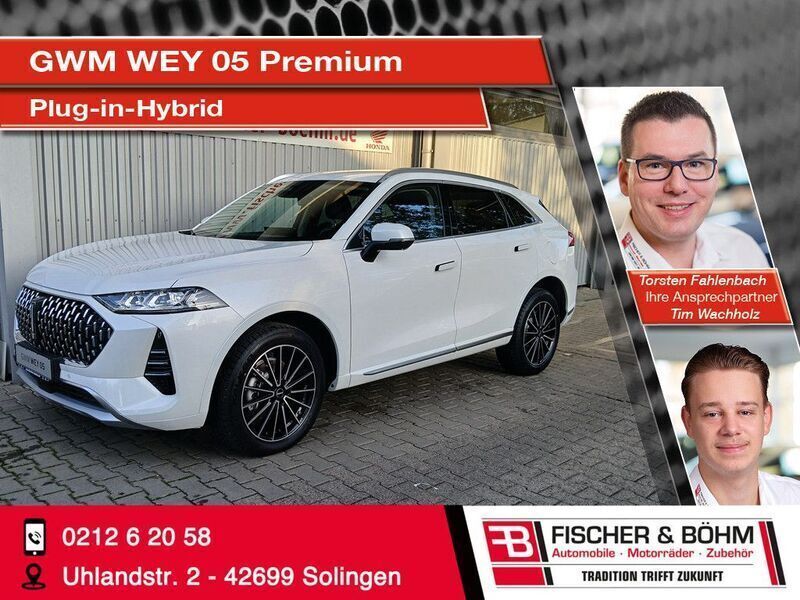 Weiß Gebraucht 2024 Wey 05 Premium SUV | 48.790 € (Fairer Preis) - Bild 1/4