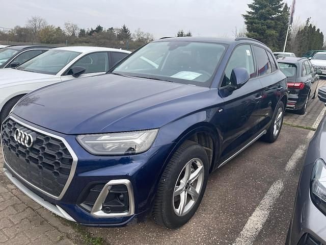 Gebraucht Audi Q5 S-Line 204 PS (150 kW) 2024 Navarrablau metallic SUV