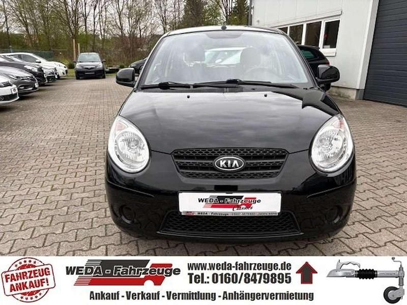 Gebraucht Kia Picanto Attract 65 PS (47 kW) 2010 Galaxyschwarz Kleinwagen