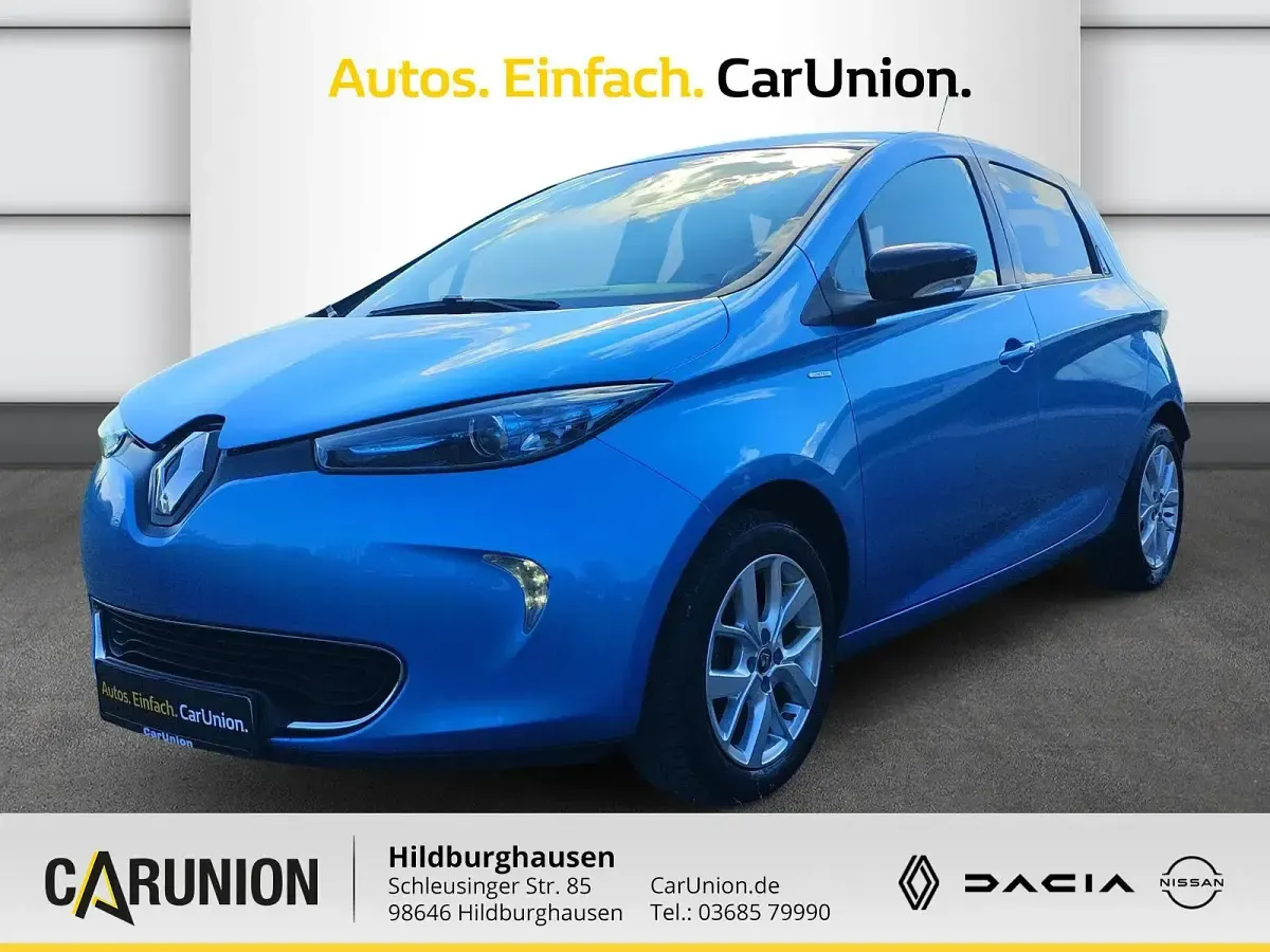 Gebraucht Renault Zoe LIMITED 80 kW (109 PS) 2018 Lightningblau Kleinwagen
