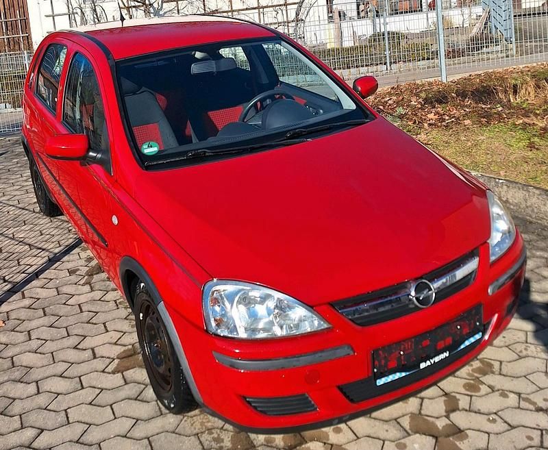 Rot Gebraucht 2004 Opel Corsa Kleinwagen | 1.750 € - Bild 1/4