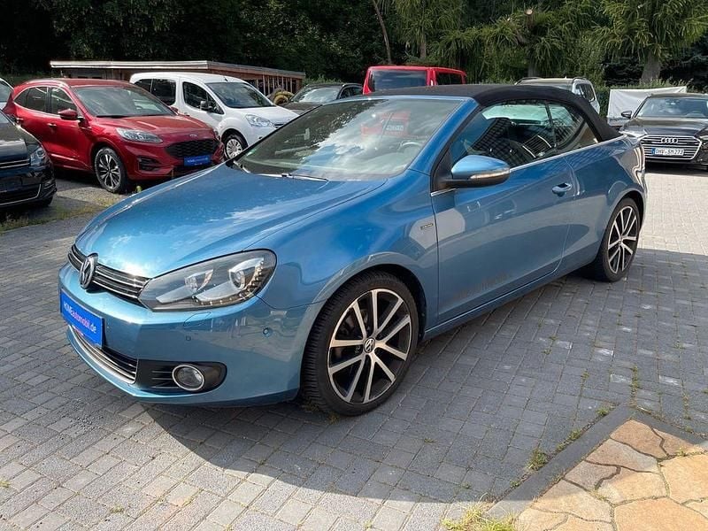 Gebraucht VW Golf LOUNGE 105 PS (77 kW) 2019 Blau Cabrio
