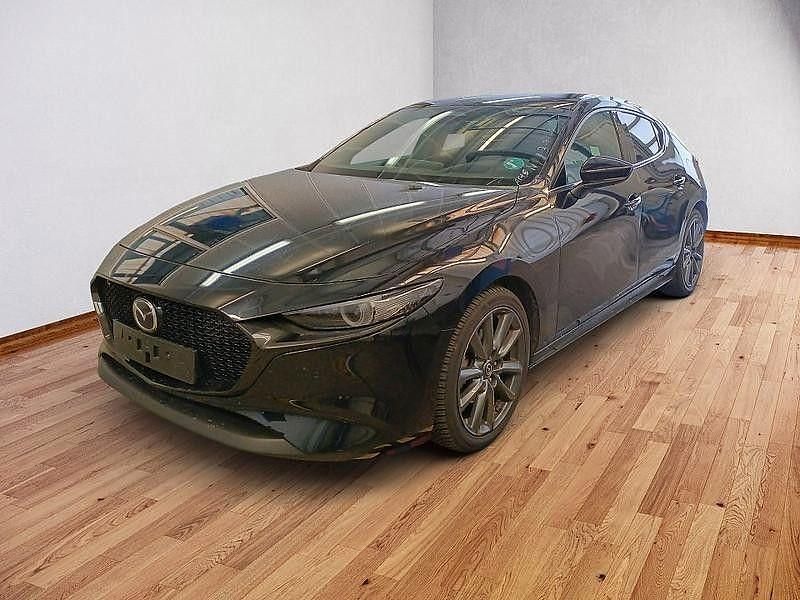 Schwarz Gebraucht 2025 Mazda 3 Exclusive-Line Limousine | 25.990 € (Etwas zu teuer) - Bild 1/4