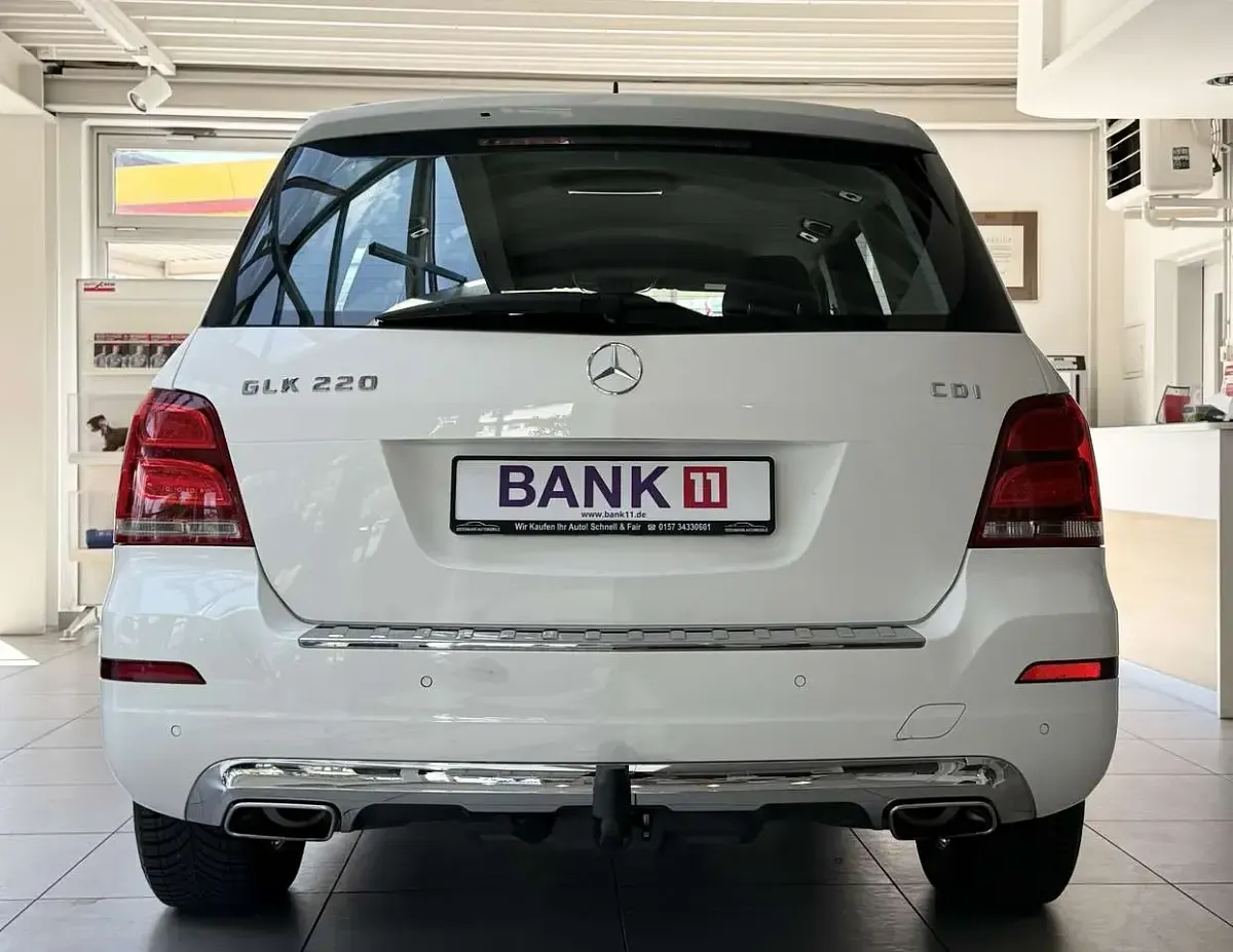 Gebraucht Mercedes GLK220 170 PS (125 kW) 2012 Polarweiss  unilack SUV