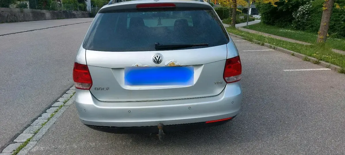 Gebraucht VW Golf VI 105 PS (77 kW) 2009 Silber Kleinwagen