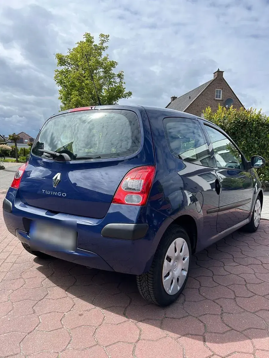 Gebraucht Renault Twingo Authentique 58 PS (42 kW) 2007 Blau Kleinwagen