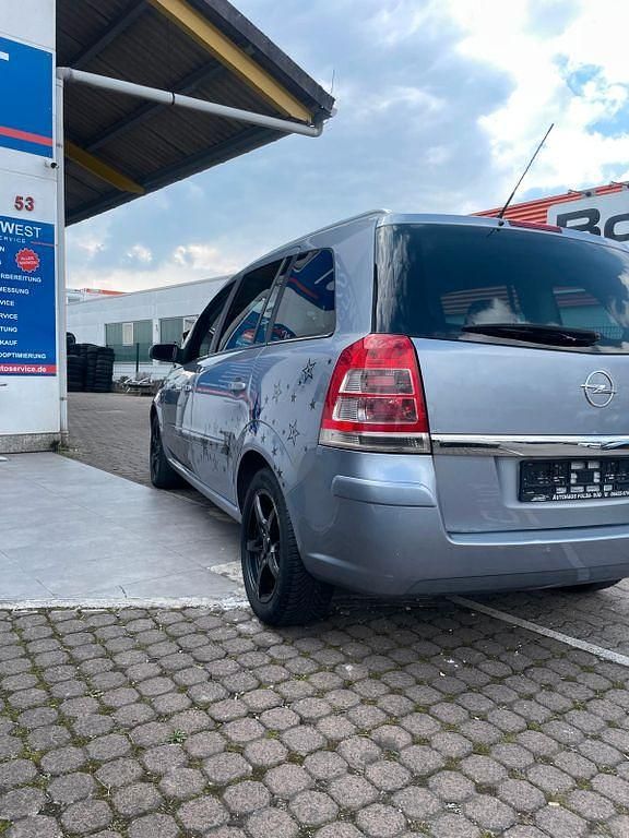 Gebraucht Opel Zafira Edition 125 PS (91 kW) 2008 Blau Van / Kleinbus