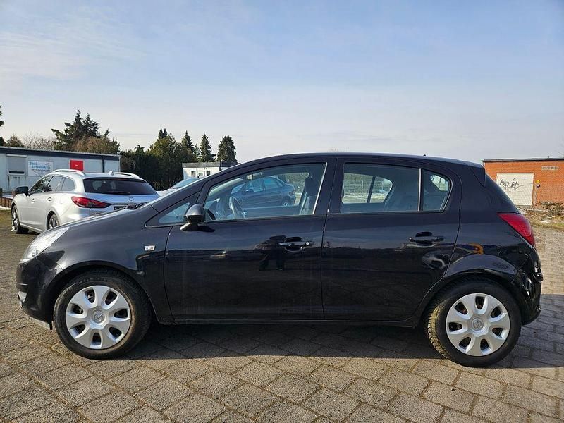 Gebraucht Opel Corsa Edition 80 PS (58 kW) 2010 Schwarz Kleinwagen