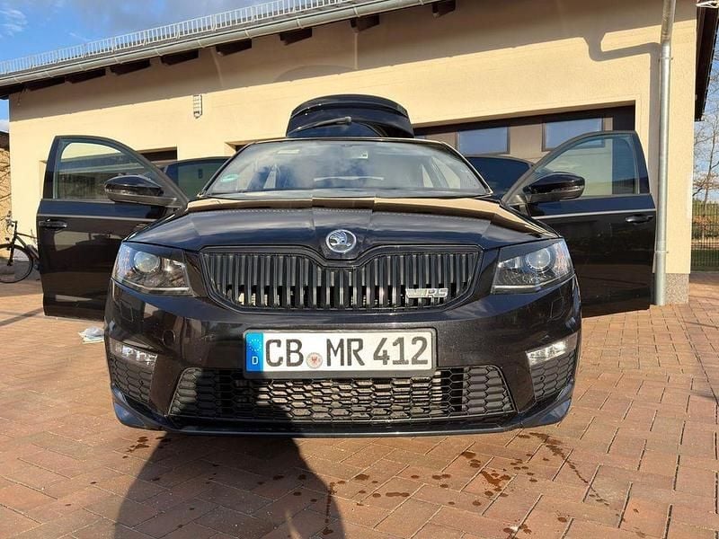 Gebraucht Skoda Octavia RS 220 PS (161 kW) 2014 Schwarz Kleinwagen