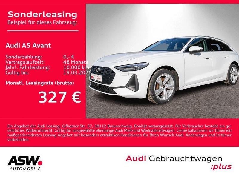 Gebraucht Audi A5 Basis 150 PS (110 kW) 2025 Gletscherweiß metallic Kombi