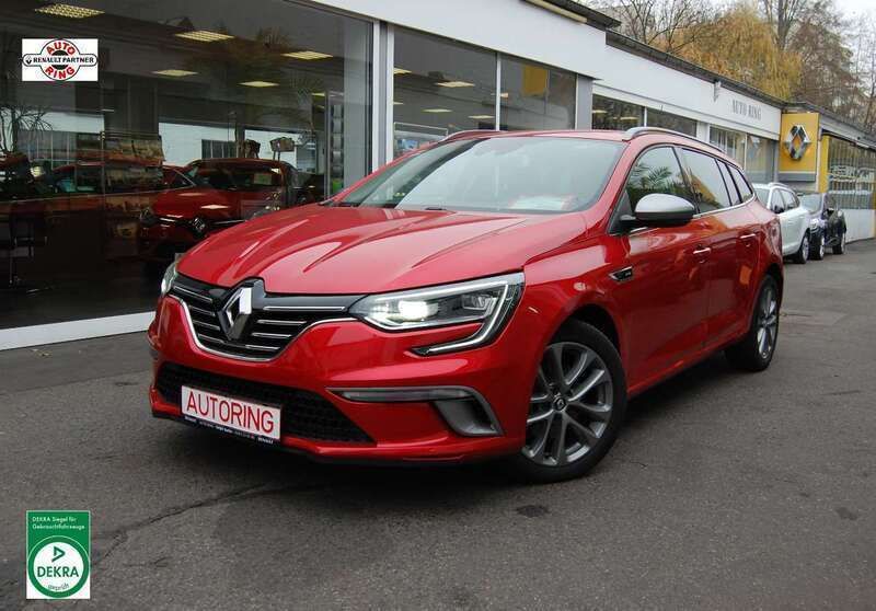 Dezirrot Gebraucht 2017 Renault Mégane GrandTour GT-Line Kombi | 15.500 € (Fairer Preis) - Bild 1/4
