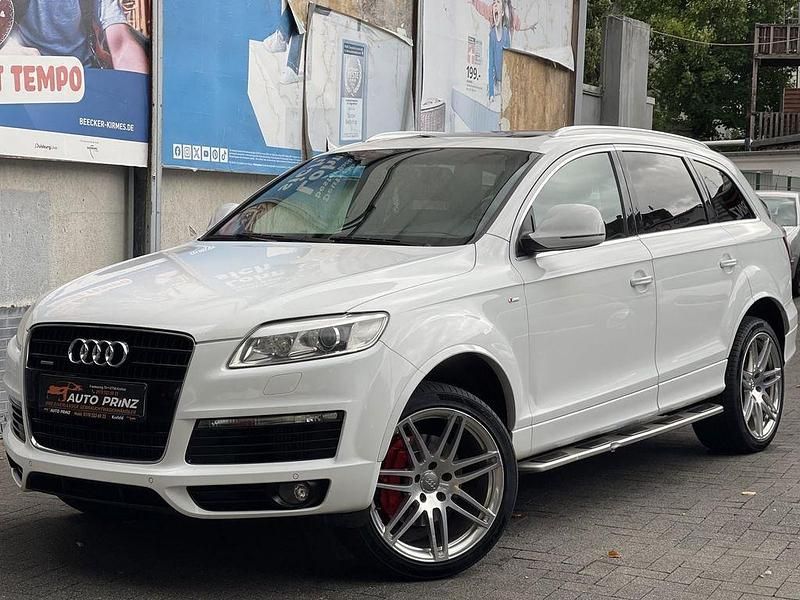 Weiß Gebraucht 2009 Audi Q7 S-Line SUV | 13.500 € - Bild 1/4