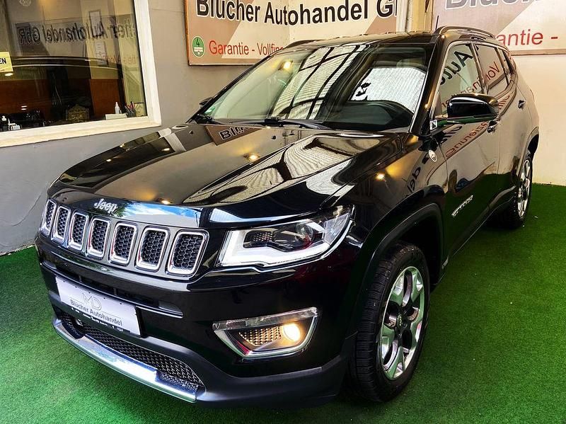 Schwarz Gebraucht 2017 Jeep Compass Limited SUV | 17.950 € (Fairer Preis) - Bild 1/4