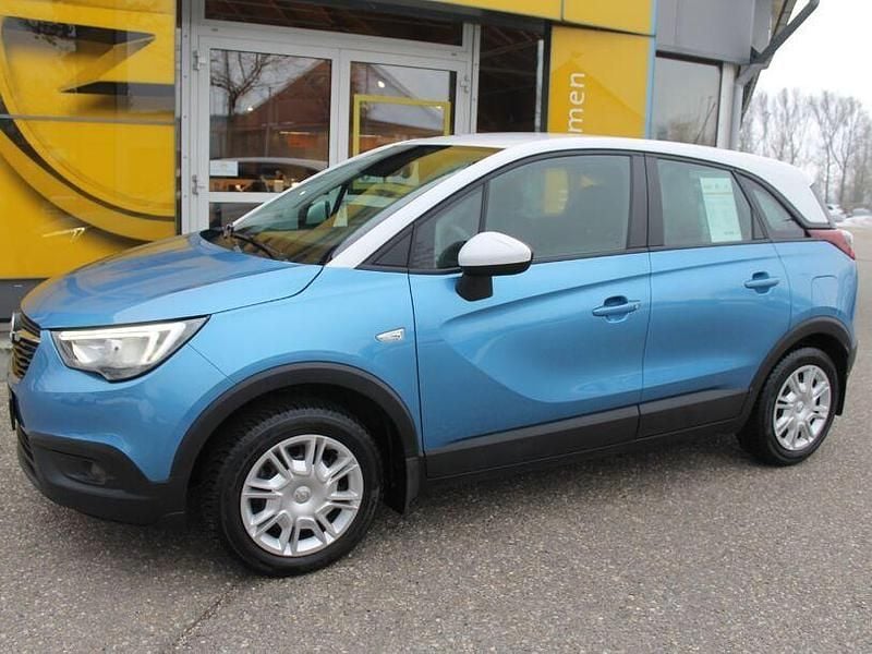 Gebraucht Opel Crossland X Edition 131 PS (96 kW) 2018 Blau SUV