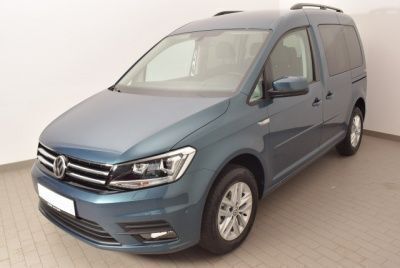 Gebraucht VW Caddy Comfortline 102 PS (75 kW) 2019 Grün metallic Van / Kleinbus