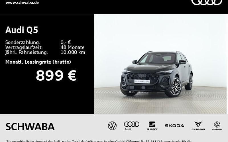 Schwarz Neu 2025 Audi Q5 Ambiente SUV | 77.990 € - Bild 1/4