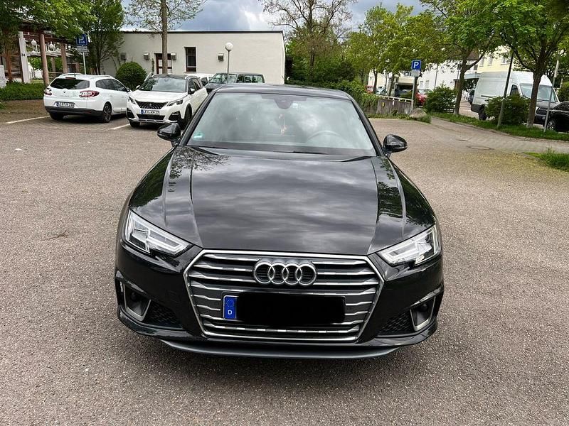 Schwarz Gebraucht 2019 Audi A4 S-Line Limousine | 21.599 € (Fairer Preis) - Bild 1/4
