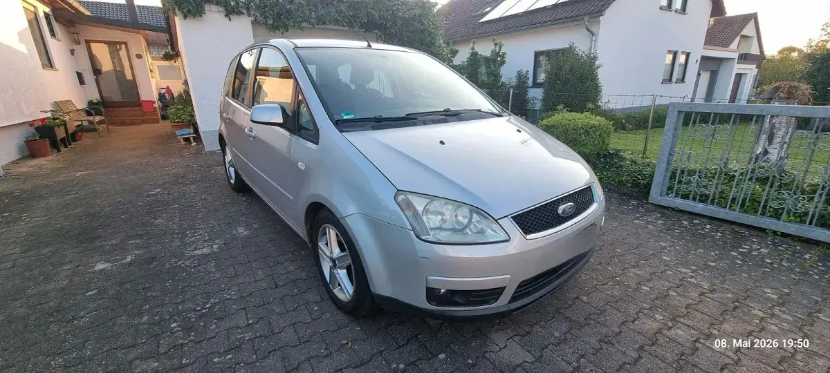 Gebraucht Ford C-MAX Trend 101 PS (74 kW) 2007 Silber Van / Kleinbus