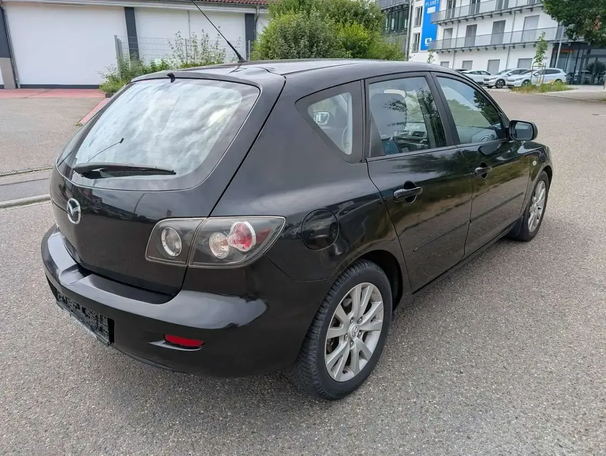 Gebraucht Mazda 3 Active 105 PS (77 kW) 2007 Schwarz Kleinwagen