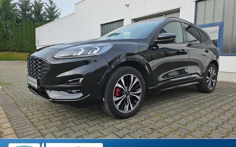 Agate black metallic (schwarz) Gebraucht 2022 Ford Kuga ST-Line X SUV | 28.450 € (Fairer Preis) - Bild 1/4