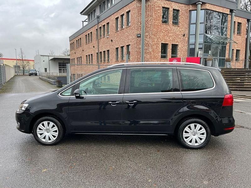 Brugt VW Sharan Highline 140 HK (102 kW) 2014 Sort MPV