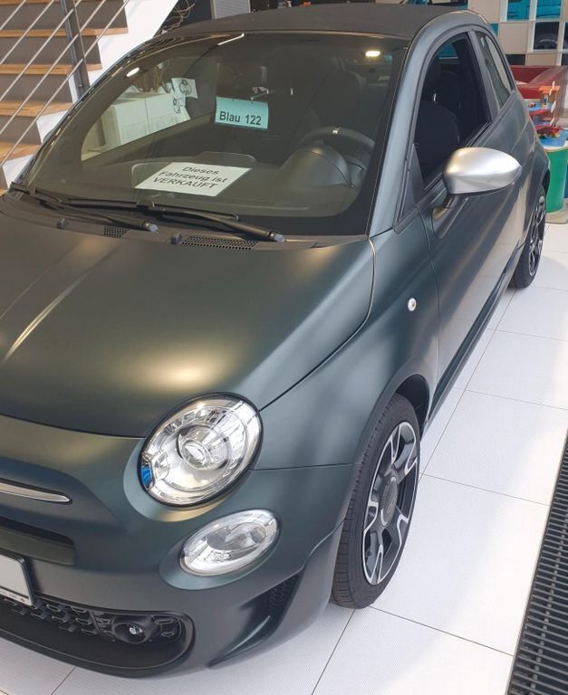 Grün Gebraucht 2020 Fiat 500C Rockstar Cabrio | 14.500 € (Etwas zu teuer) - Bild 1/3