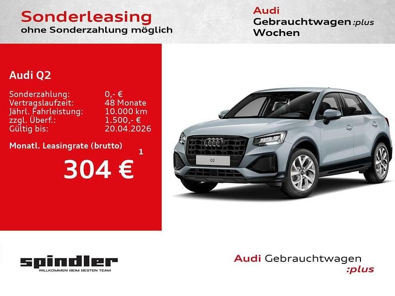 Gebraucht Audi Q2 Advanced Plus 150 PS (110 kW) 2025 Pfeilgrau perleffekt SUV