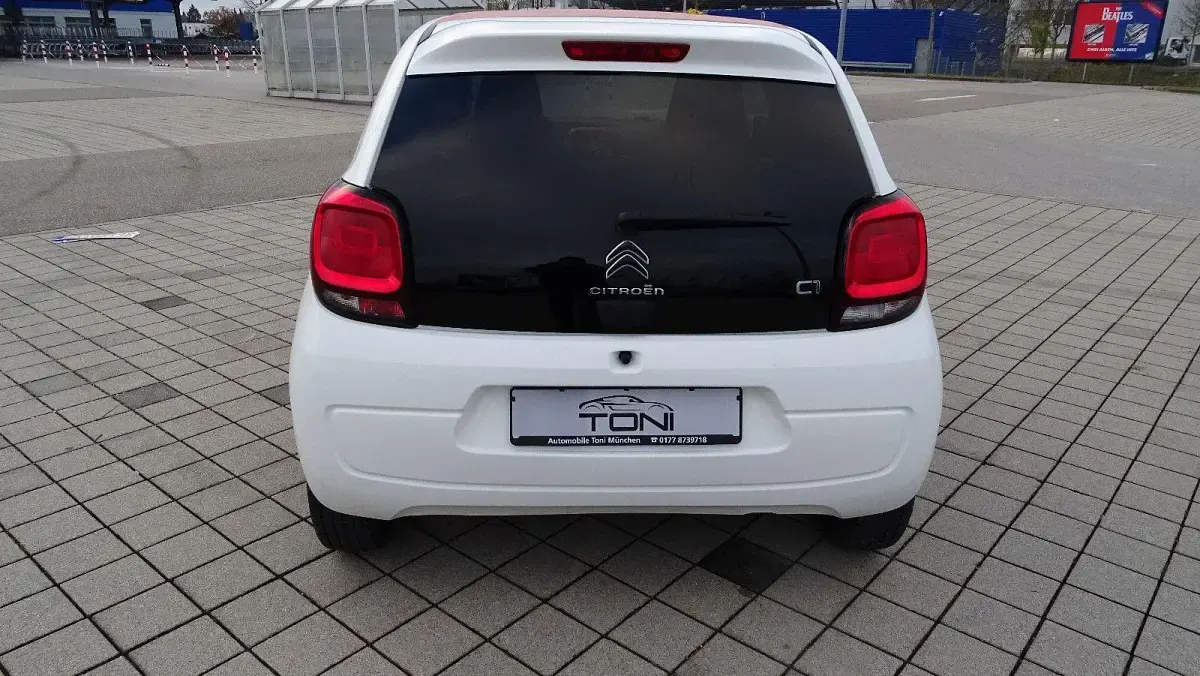 Gebraucht Citroën C1 Shine 82 PS (60 kW) 2015 Weiß Kleinwagen