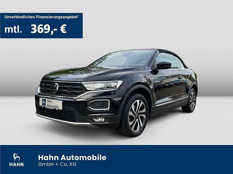 Schwarz Gebraucht 2021 VW T-Roc Cabriolet Active Cabrio | 22.930 € (Guter Preis) - Bild 1/3