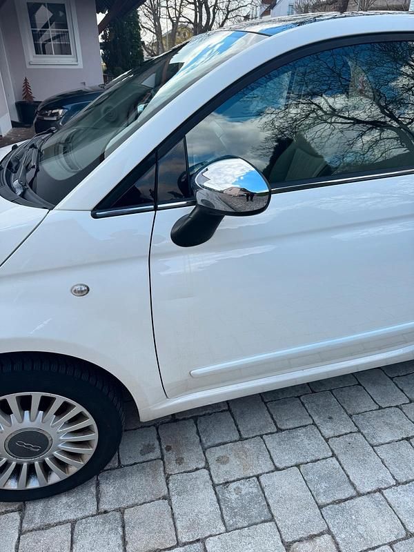 Gebraucht Fiat 500 69 PS (50 kW) 2009 Weiß Cabrio