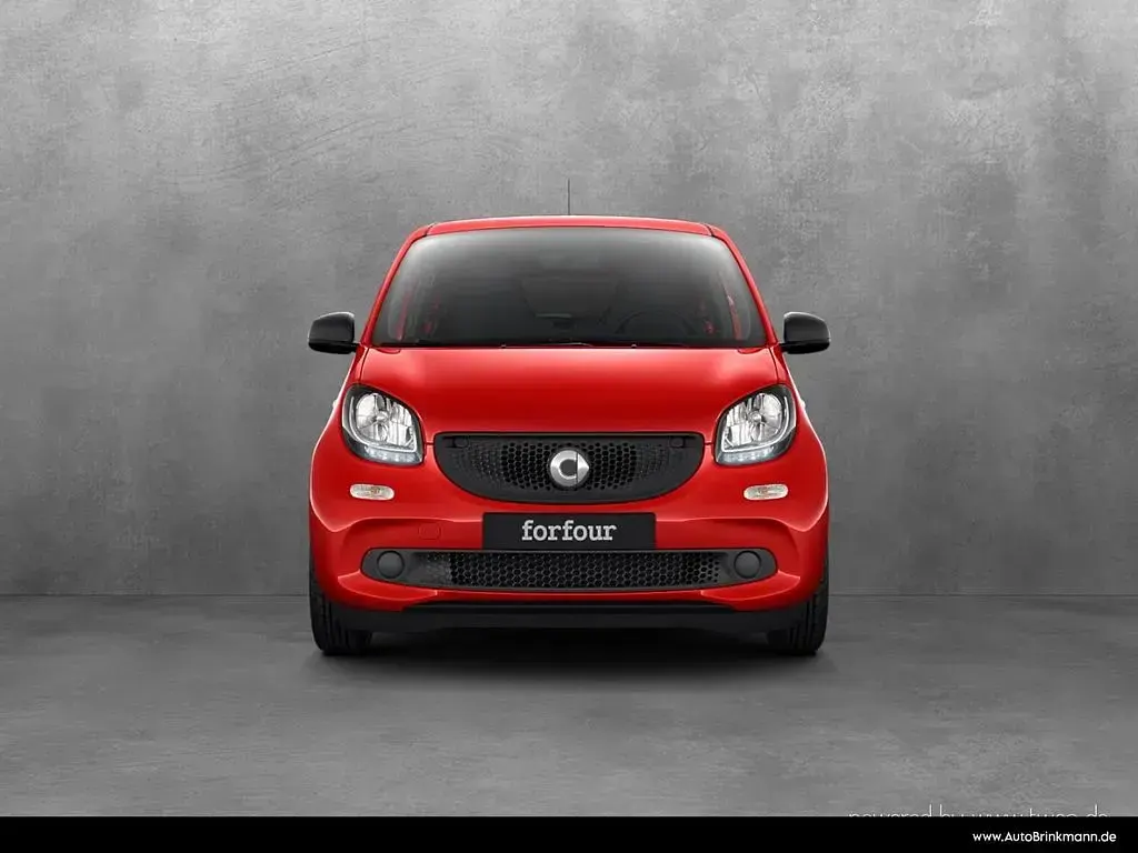 Używany Smart ForFour 71 KM (52 kW) 2016 Czerwony Hatchback